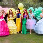 Disney princess characters dress up